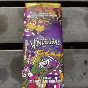 wonderland mushroom chocolate