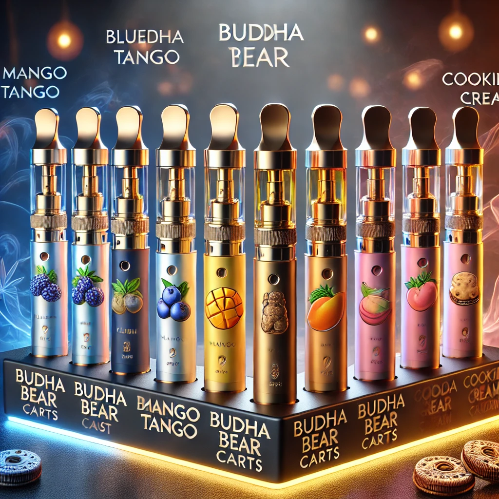 Buddha Bear Carts Flavors