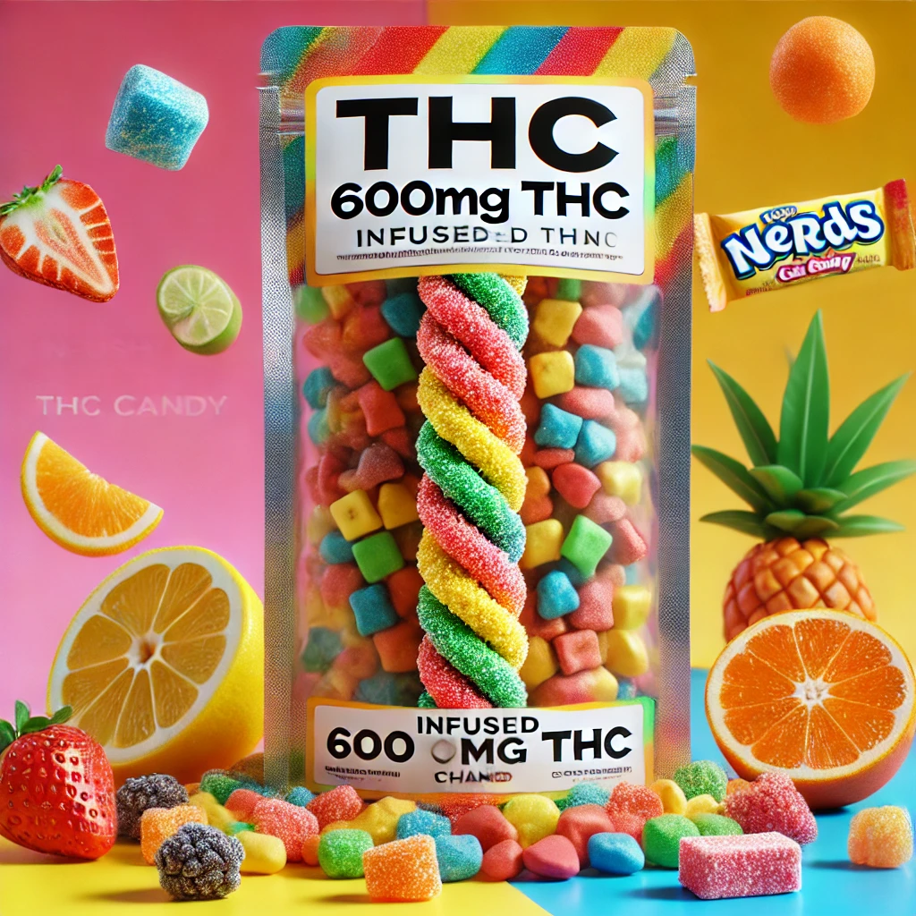 THC Nerd Ropes 600mg