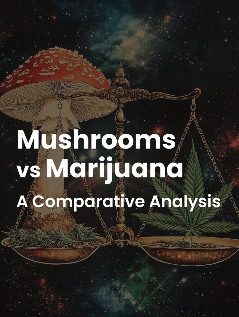 weed vs mushroom